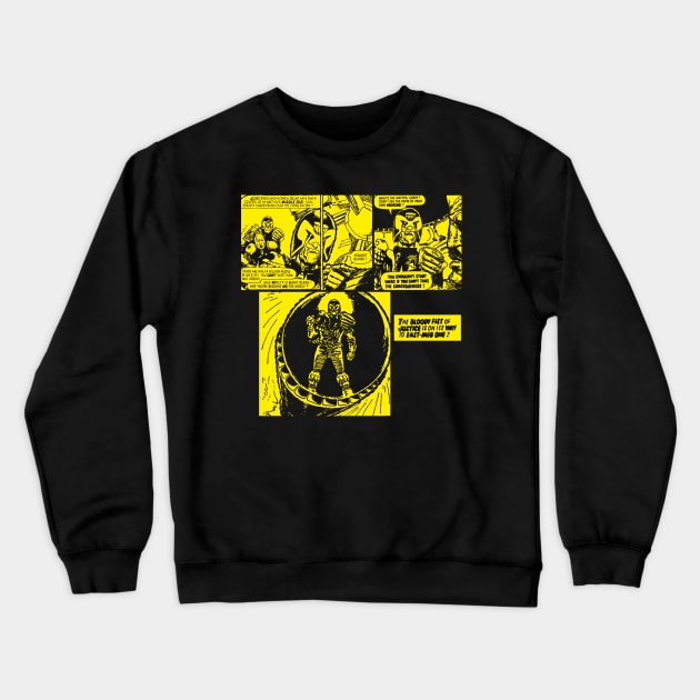 Justice Crewneck Sweatshirt by haunteddata